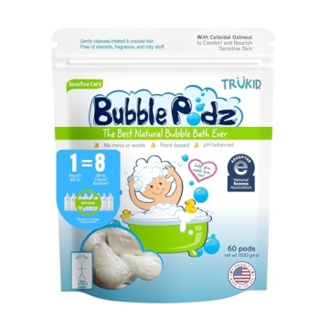 TruKid Bubble Podz Bubble Bath for Baby & Kids - Gentle and Eczema-Approved