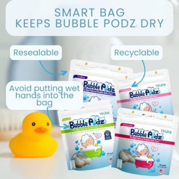 TruKid Bubble Podz - Gentle Bubble Bath for Kids