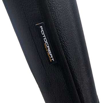 FOTOCREAT 3"×20"(8×50cm) Strip Flash Diffuser Softbox for Speedlite-Imitate LED Professional Portable Studio Handheld Filler Lighting Wand