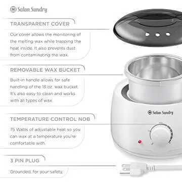 Salon Sundry Electric Hot Wax Warmer for Hair Removal