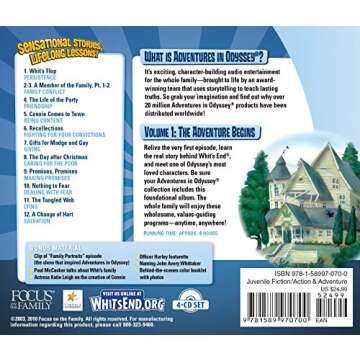 The Adventure Begins: The Early Classics (Adventures in Odyssey Golden Audio Series No. 1)