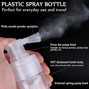 AKOAK Portable Powder Dispenser for Travel and Home