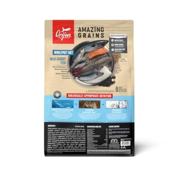 ORIJEN Amazing Grains Six Fish Dog Food for Wellness