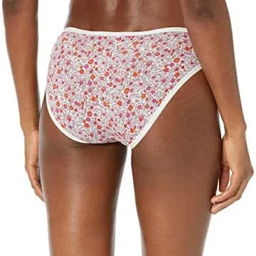 Comfortable Women's Cotton Bikini Underwear - Pack of 10