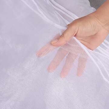 BIT.FLY 25 Pcs Organza Chair Sashes for Wedding Banquet Party Decoration Chair Bows Ties Chair Cover Bands Event Supplies - White