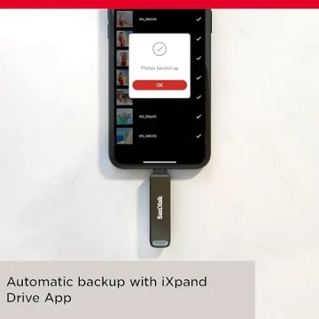SanDisk iXpand Flash Drive Luxe 128GB for iPhone and PC
