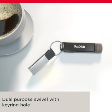 SanDisk iXpand Flash Drive Luxe 128GB for iPhone and PC