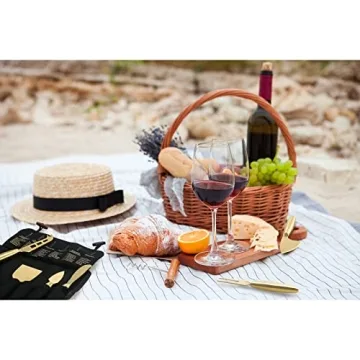 Gold Cheese Knife Set of 6 - Elegant Cheese Tools