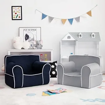 Stylish Costzon Kids Couch for Toddlers - Safe & Soft