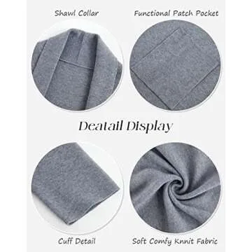 Chic Women's Long Sleeve Maxi Cardigan Sweater Coat