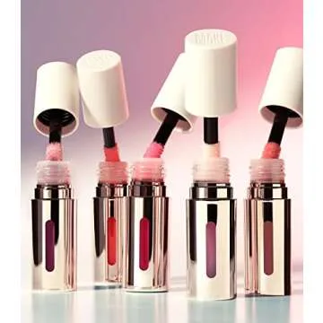 MAKE Serum Balm – Hydrating Lip Oil Treatment – Softening, Smoothing and Plumping Lip Cream – All Day Comfort, Gloss and Shine, Halo Moon 0.15 Oz