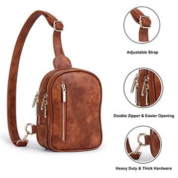 Koculemi Stylish Small Crossbody Sling Bag - Perfect for Travel and Everyday Use