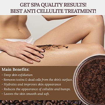 Brazilian Belle Coffee Scrub for Exfoliation and Hydration