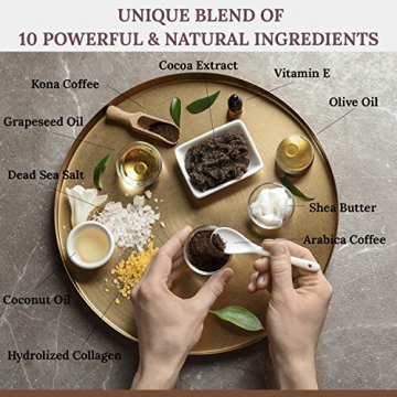 Brazilian Belle Coffee Scrub for Exfoliation and Hydration