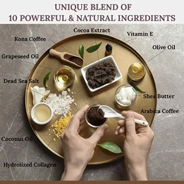 Brazilian Belle Coffee Scrub for Exfoliation and Hydration