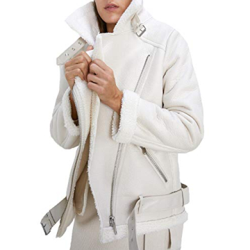 Shop LY VAREY LIN Women's Faux-Shearling Jacket Online