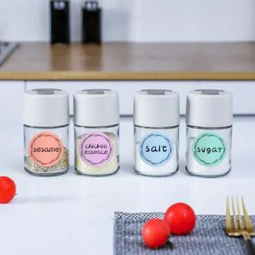 NIIMBOT Labels for B1/B21/B3S/K3 Label Printer, Thermal Labels 1.61'' x 1.61''(41x41mm), Waterproof, Oil-Proof Sticker Labels, 1 Roll of 175 Sticker Labels (Round)