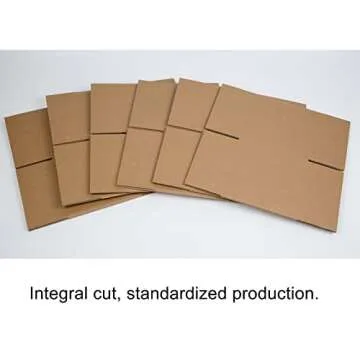 Sturdy SUNLPH Shipping Boxes 6x6x6 Inches Pack of 25