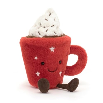 Jellycat Amuseables Hot Chocolate Plush 9.5 Inches - Perfect Holiday Gift!