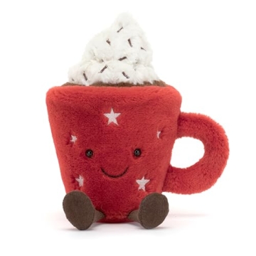 Jellycat Amuseables Hot Chocolate Plush 9.5 Inches - Perfect Holiday Gift!