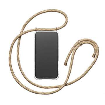 NOK Crossbody Phone Case for iPhone 12 Pro Max, 6.7 inch - Mobile Neck Holder Phone Case with Strap ...