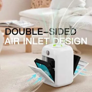 2-Pack Air Purifiers for Large Room with HEPA Filter and Aromatherapy