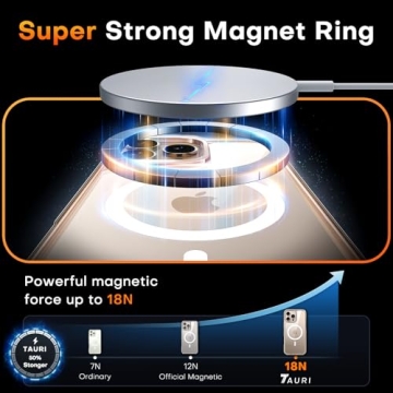 iPhone 16 Pro TAURI 5 in 1 Case - Clear, MagSafe