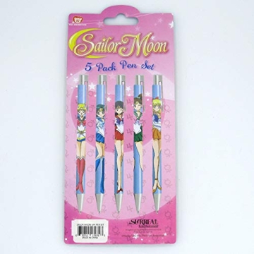 Sailor Moon Themed Pen Set for Fans and Collectors