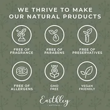 Earthley Wellness Detoxifying Pit Mask, All Natural Deodorant, Gluten Free, Eliminates Scent, Improves Pit Health (4oz.)