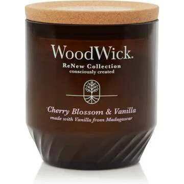 WoodWick® Cherry Blossom & Vanilla Scented Candle
