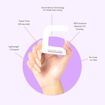 Compact Kiara Sky Beyond Pro Flash LED Nail Curing Lamp