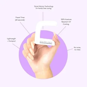 Compact Kiara Sky Beyond Pro Flash LED Nail Curing Lamp