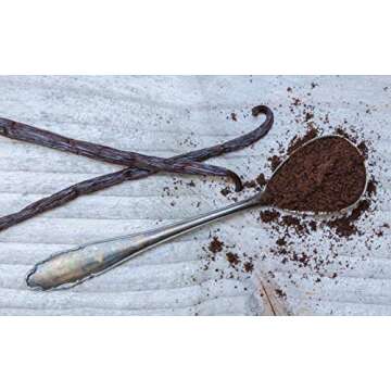 Vanilla Bean Powder - 100% Pure Ground Madagascar Vanilla Powder - For Cooking, Baking, & Additional Flavoring - Add To Coffee, Tea, Yogurt, & Shakes - Raw, Unsweetened, No Fillers or Additives - 1 oz