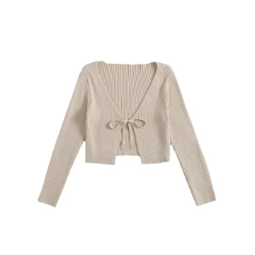 Floerns Women's Cropped Cardigan Stylish and Soft