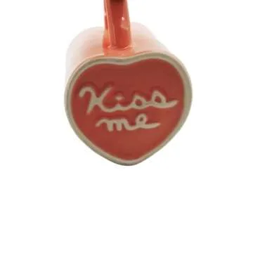 Heart-Shaped Coffee Mug Set for Love in Pink