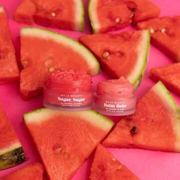 NCLA Lip Care Duo: Vegan Balm & Scrub Set for Lush Lips