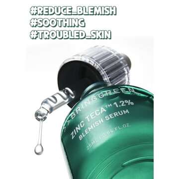 BRING GREEN Zinc Teca™ 1.2% Trouble SERUM DOUBLE SET | Mild Serum providing Soothing effect to Troubled Skin
