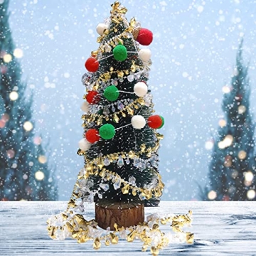 Jishi 16ft Gold & Iridescent Bead Garland for Christmas