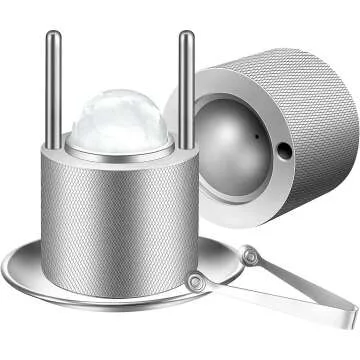VEVOR 2.4" Ice Ball Press for Whiskey & Bourbon