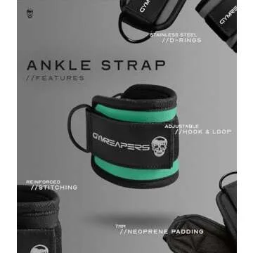 Gymreapers Ankle Straps for Effective Lower Body Workouts