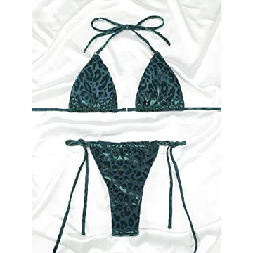Stylish Halter String Bikini Set for Beach Lovers