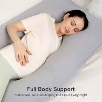 Momcozy U-Shaped Pregnancy Pillow for Comfortable Sleep