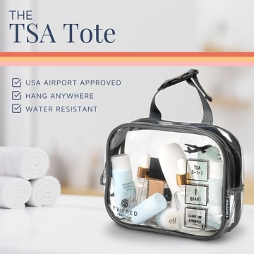 Toiletry Bag Set for Efficient Travel Organization