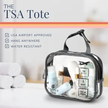 Toiletry Bag Set for Efficient Travel Organization