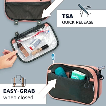 Toiletry Bag Set for Efficient Travel Organization