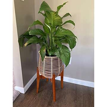 HmiL-U Adjustable Plant Stand for 8-12 Inch Pots