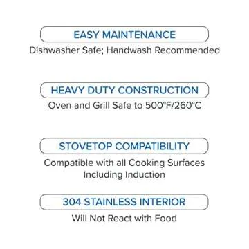 Viking Culinary 5-Ply Hard Stainless Cookware Set, 10 Piece, Hard Anodized Exterior, Dishwasher, Oven Safe, Works on All Cooktops including Induction