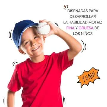 Neliblu Baseball Sports Themed 2.5in Foam Squeeze Balls for Stress and Anxiety Relief - Baseball Sport Stress Balls - Bulk Baseball Party Favors and Decoration - Improve Grip and Dexterity - 1 Dozen