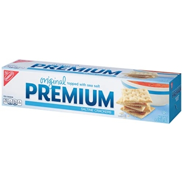 Premium Saltine Crackers - 12 Pack of 4 oz Boxes