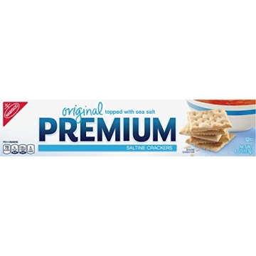 Premium Saltine Crackers - 12 Pack of 4 oz Boxes